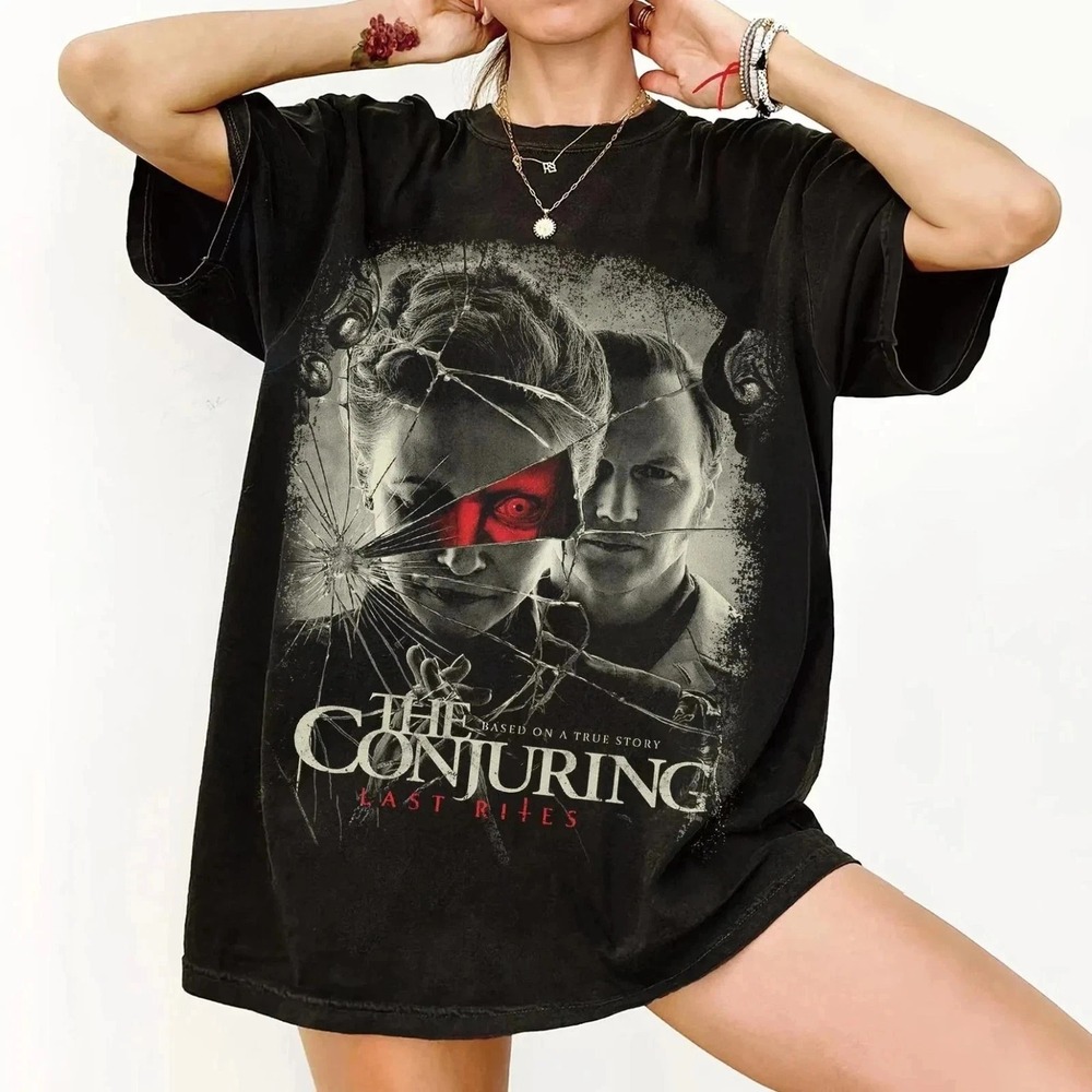 The Conjuring Last RitesShirt, Horror Movie T-Shirt Full Size